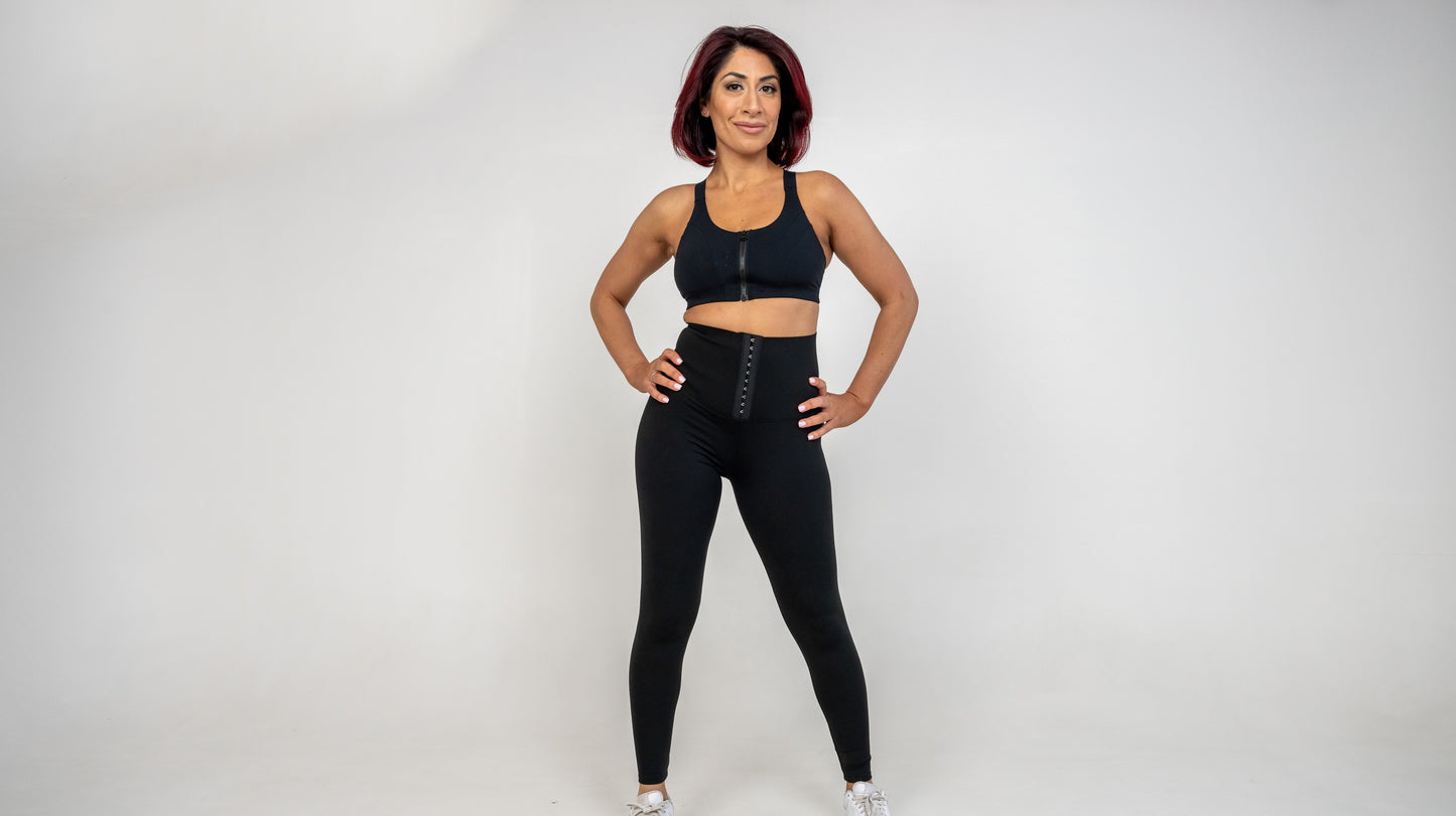 Active Corset Trainer Tights Black