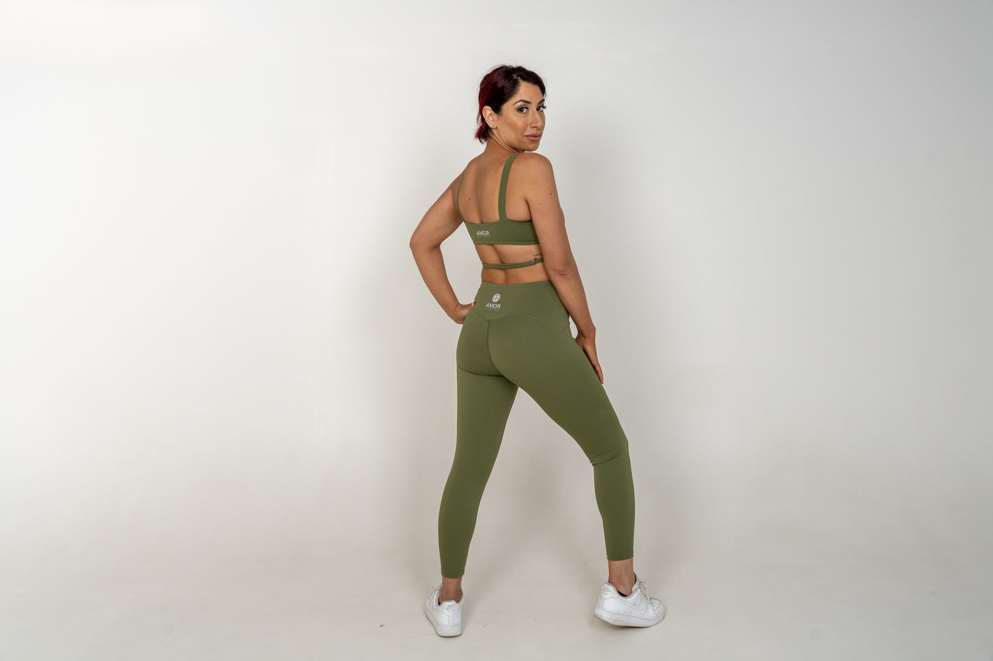 Amor Full Length Tights Khaki