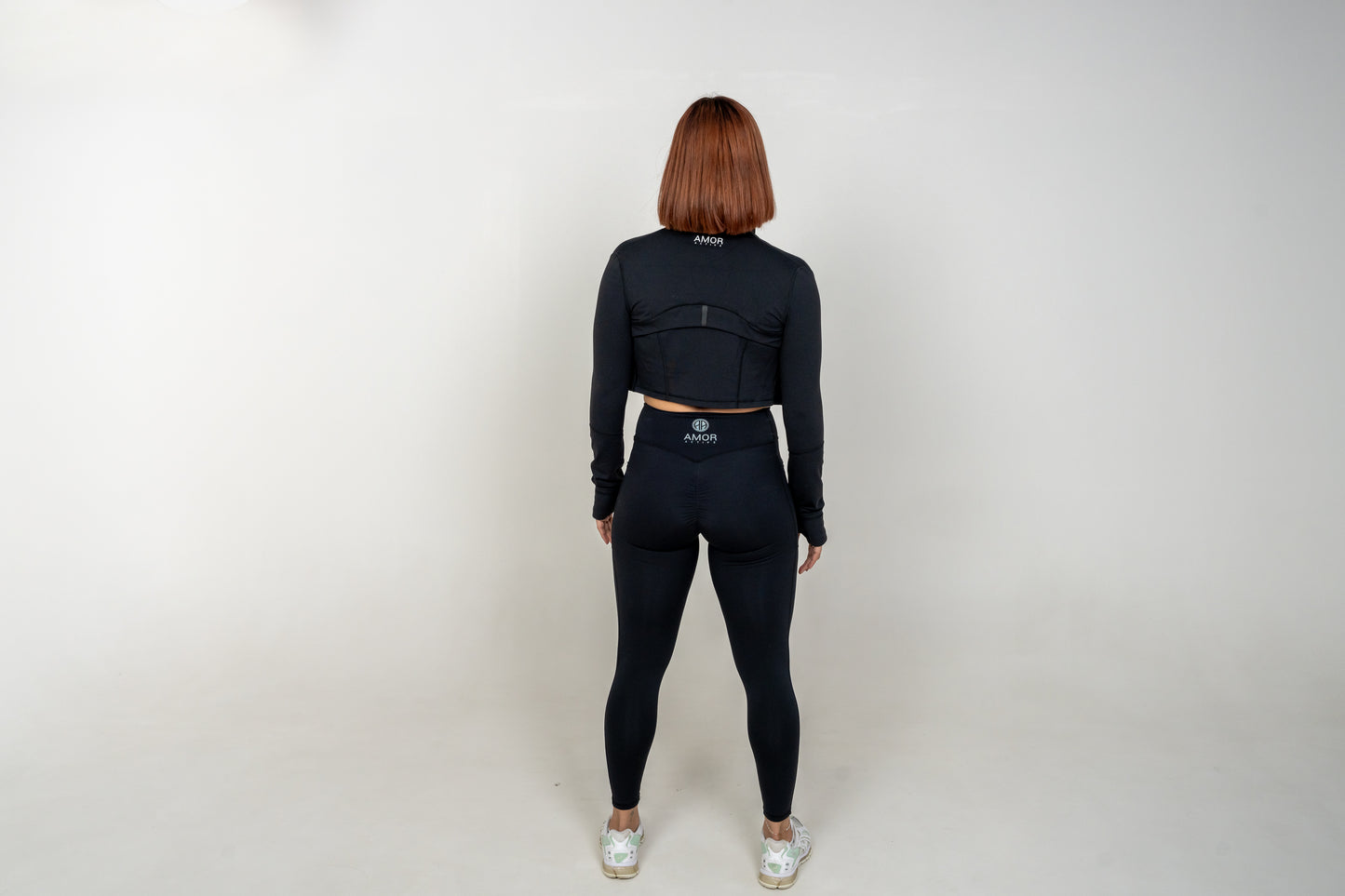 Contour Zip Jacket Black