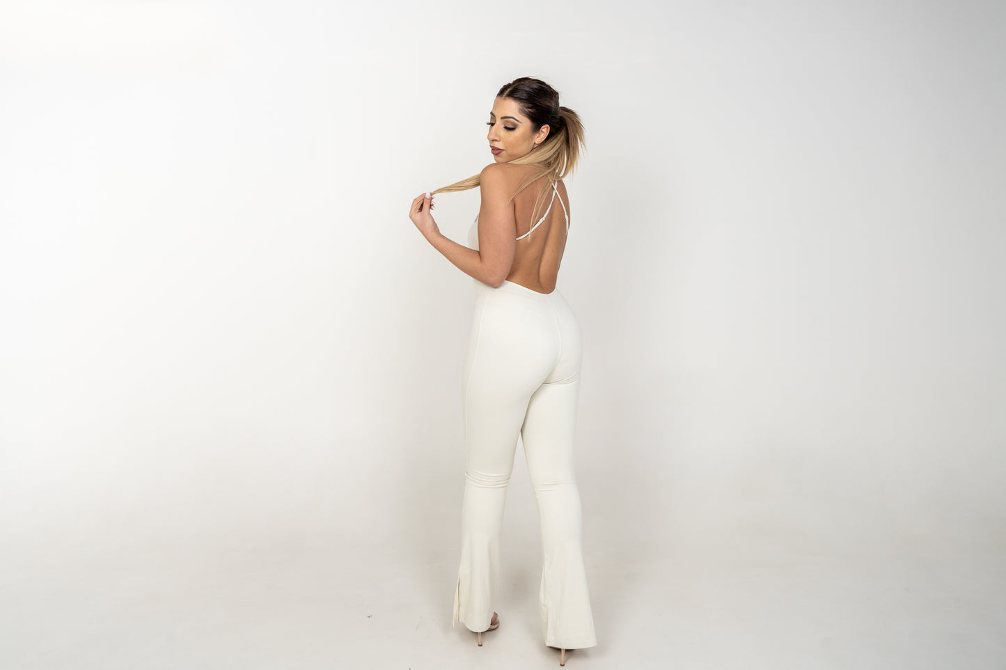 Hourglass Physique Onesie White